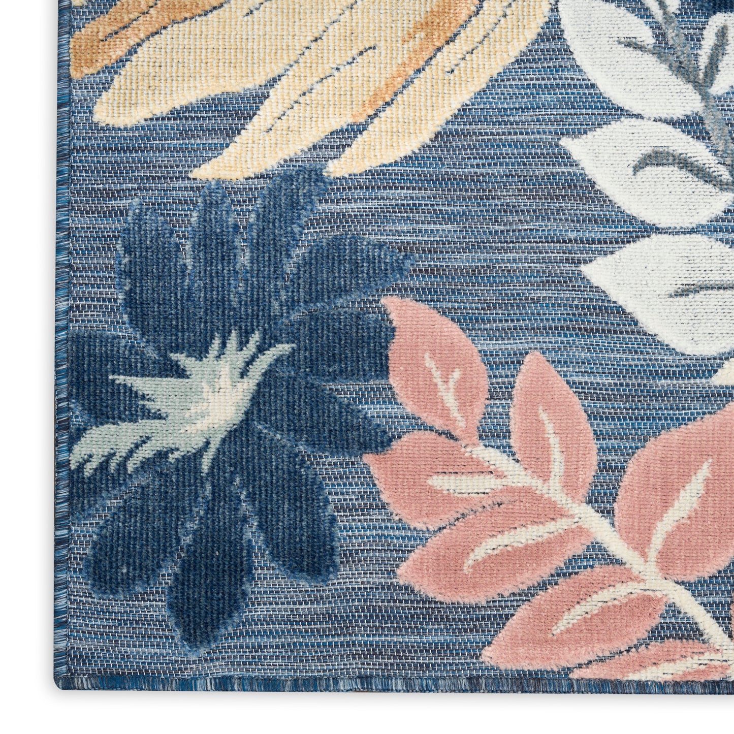 Nourison Home Suncoast  Denim Multicolor  Contemporary