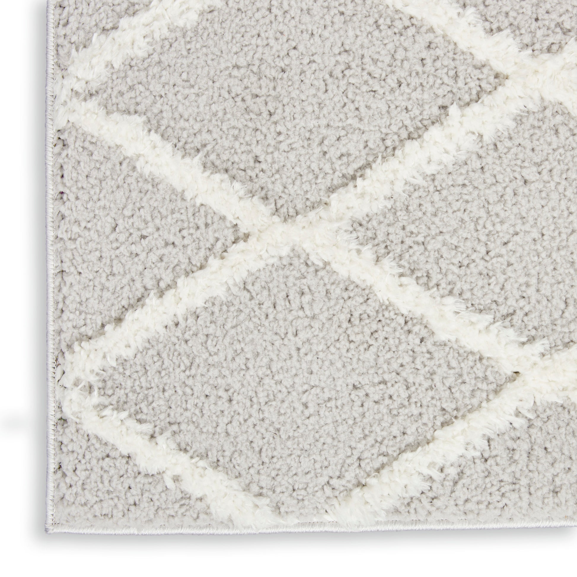 Nourison Home Feather Soft  Grey Ivory  Contemporary