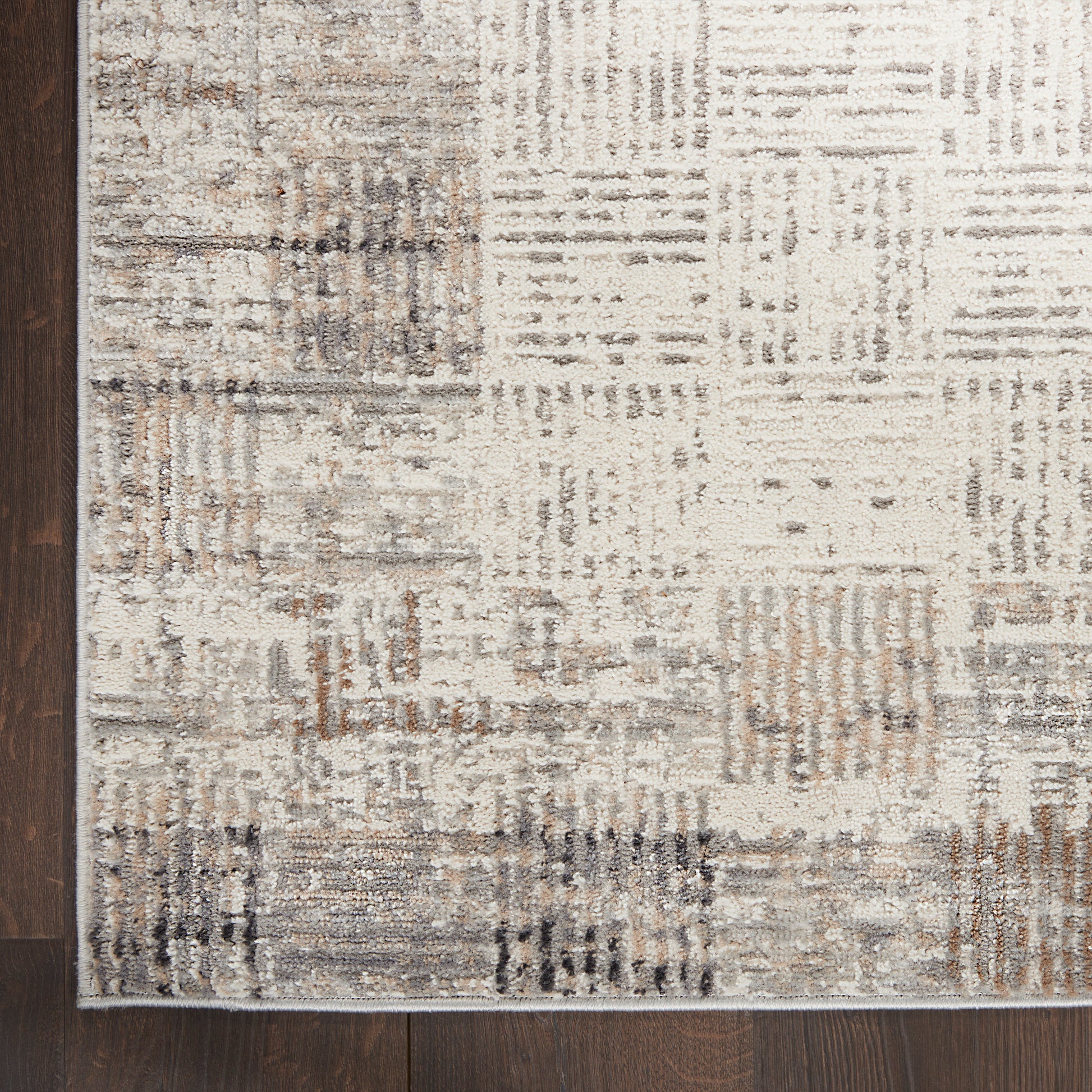 Nourison Home Elation  Ivory Grey  Contemporary