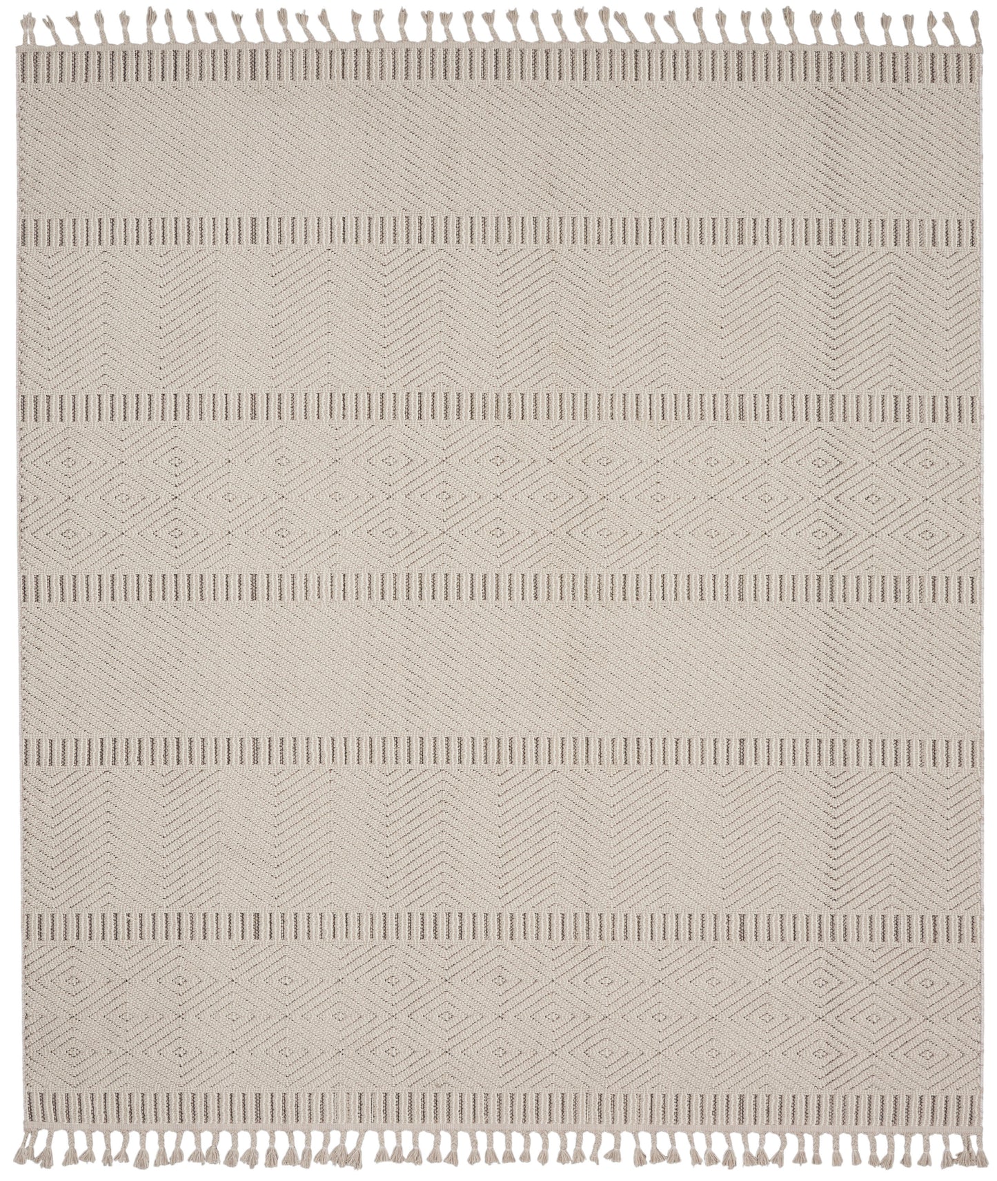 Nourison Home Paxton  Taupe  Contemporary