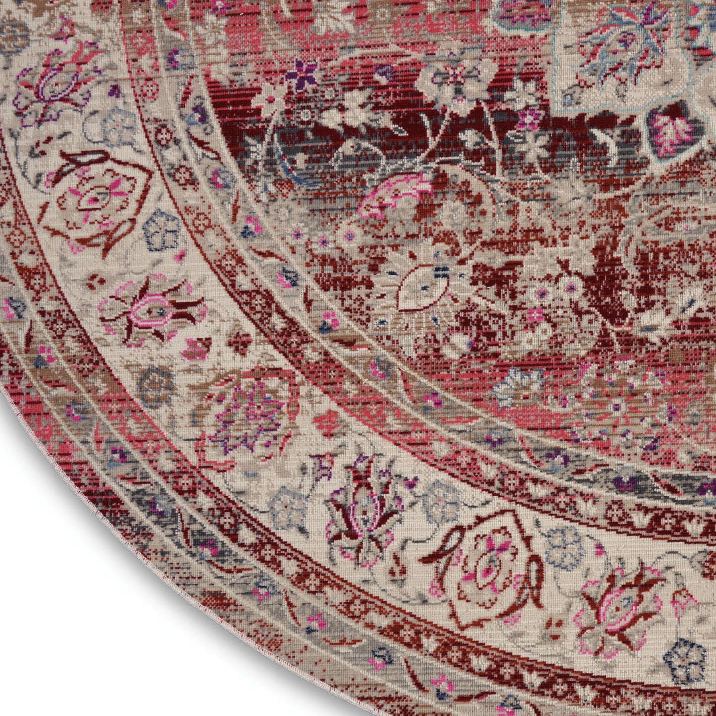 Nourison Home Vintage Kashan  Red  Traditional