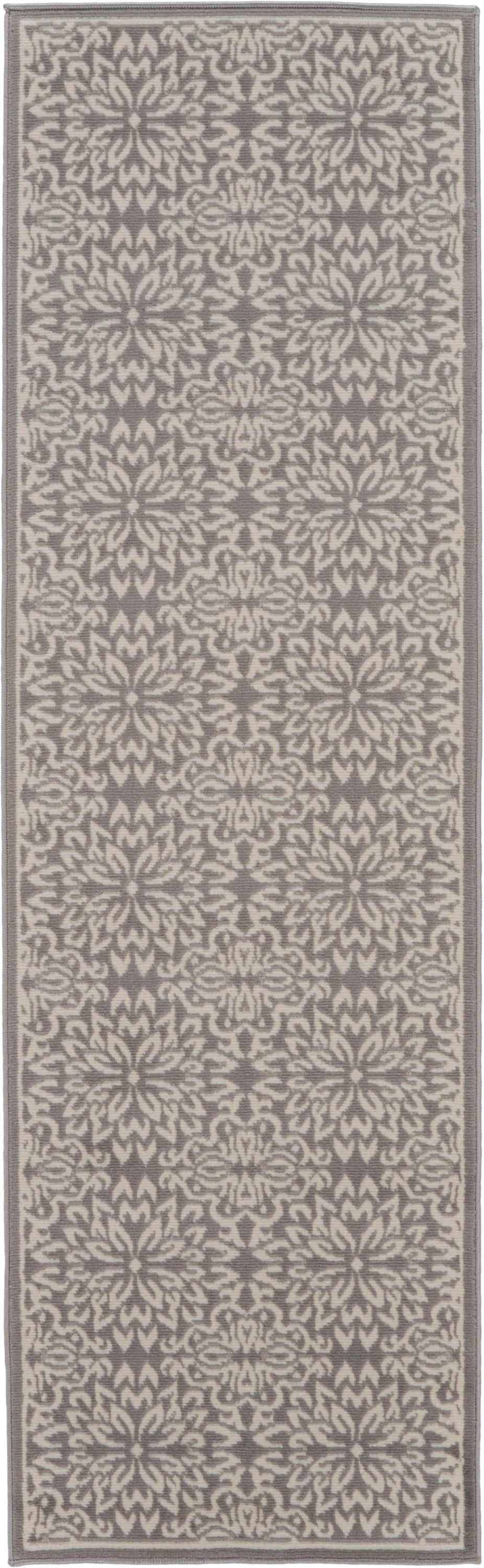 Nourison Home Jubilant JUB06 Ivory Grey Transitional Power-loomed Rug