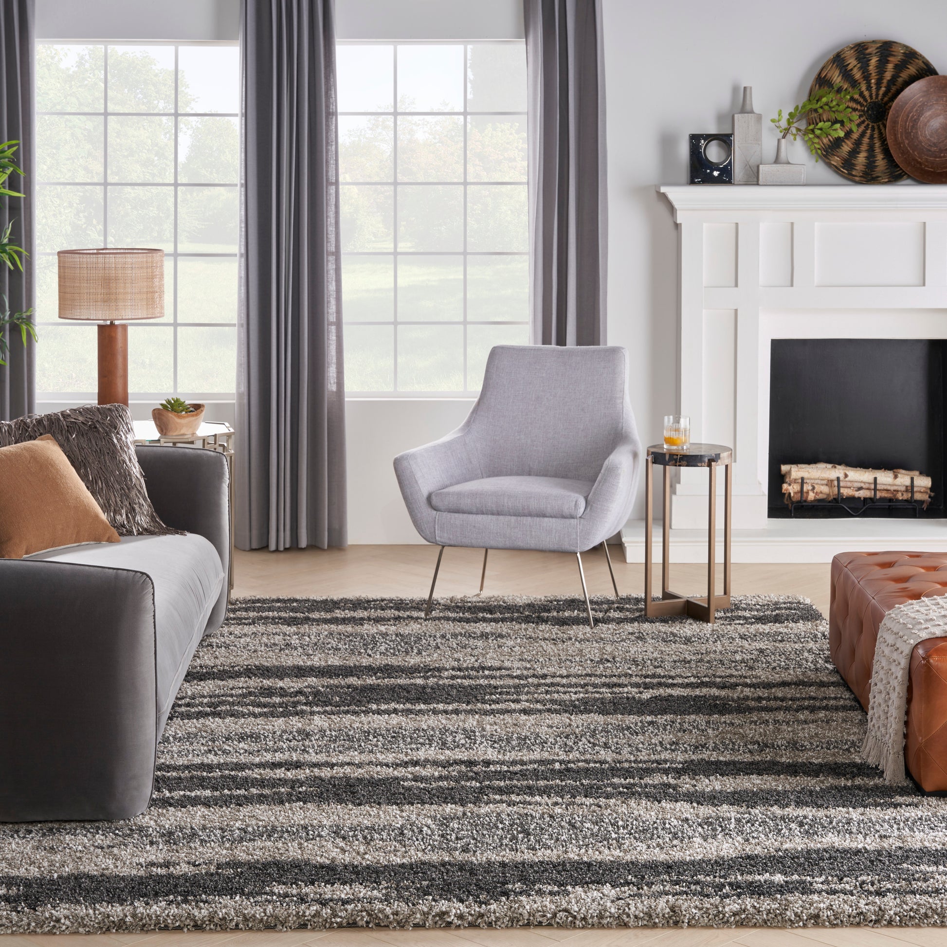 Nourison Home Amore  Marble  Contemporary