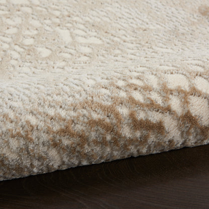 Nourison Home Solace  Ivory Beige  Contemporary