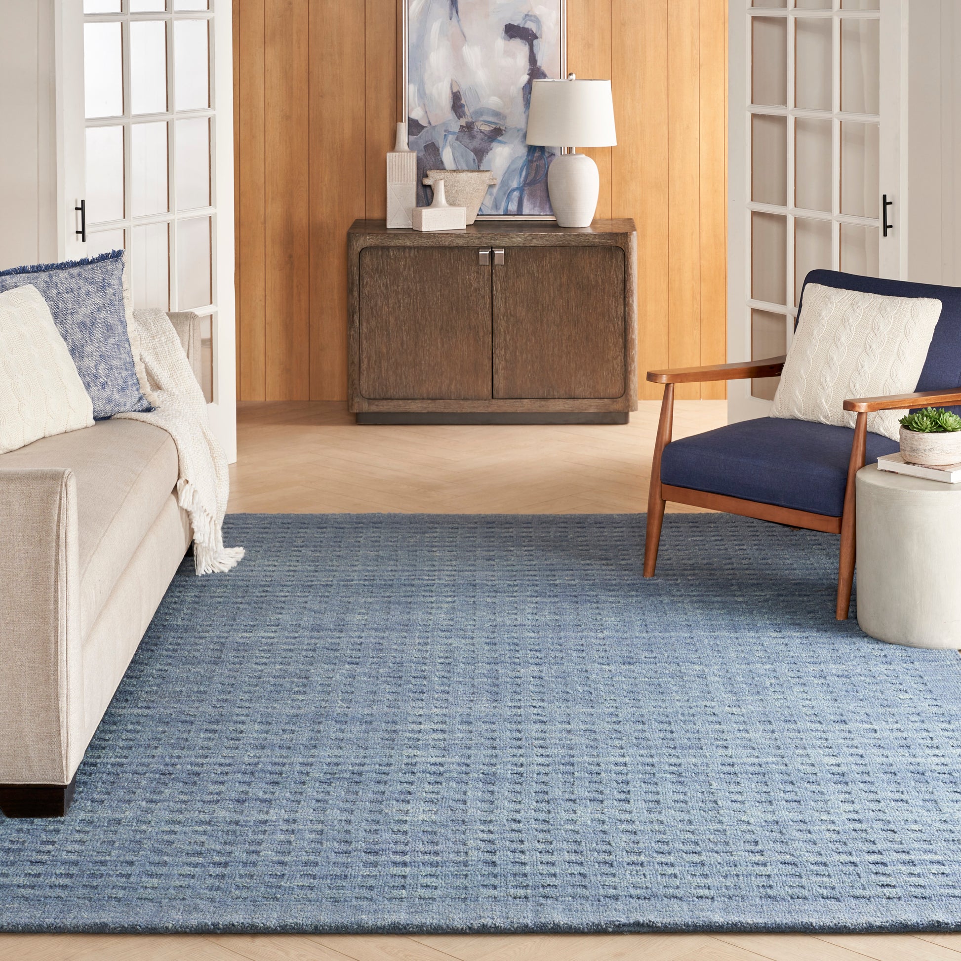 Nourison Home Marana  Navy  Contemporary