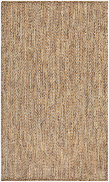 Nourison Home Horizon Indoor/Outdoor HOZ02 Natural Contemporary Power-loomed Rug