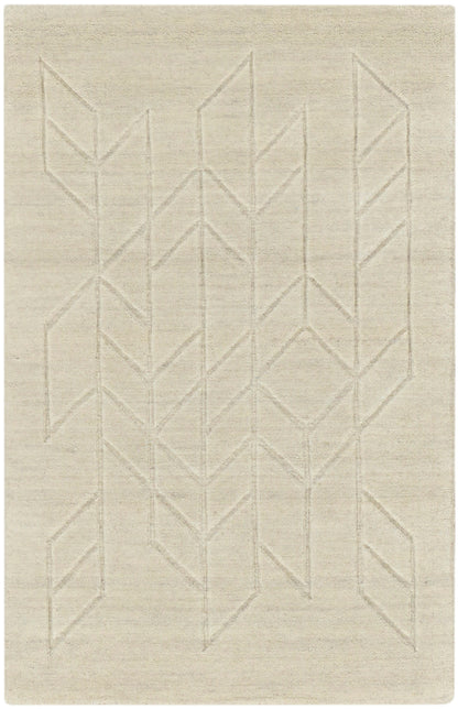 Nourison Home Alessia ALE01 Ivory Contemporary Hand Knotted Rug