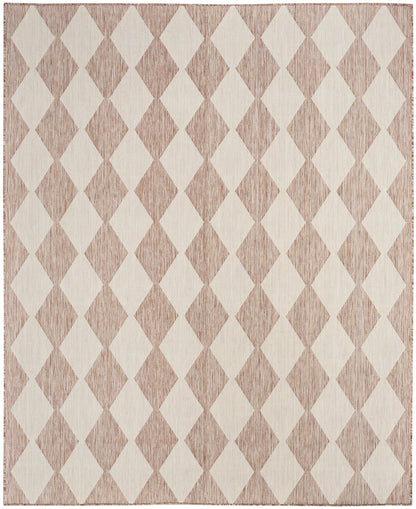Nourison Home Positano POS04 Beige Contemporary Power-loomed Rug