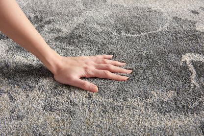 Nourison Home Fusion  Beige Grey  Contemporary