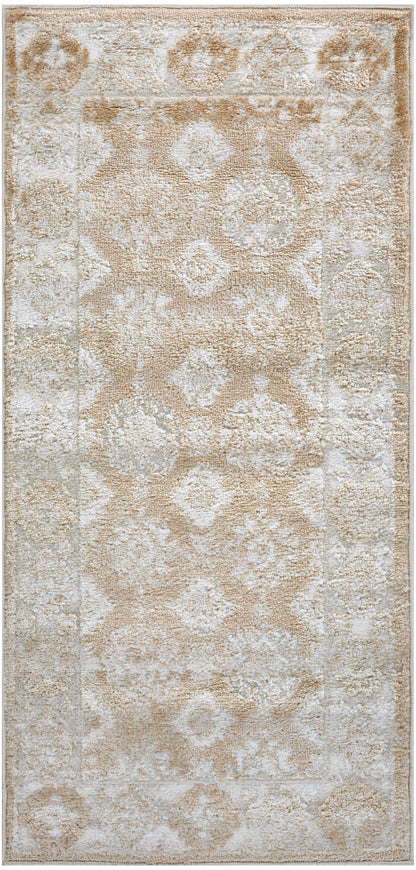 Nourison Home Dekor DEK02 Cream Beige Traditional Machine Woven Rug