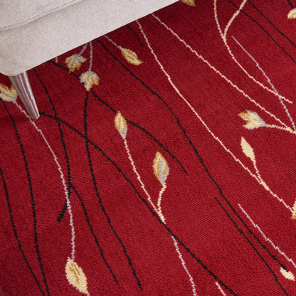 Nourison Home Grafix  Red  Contemporary