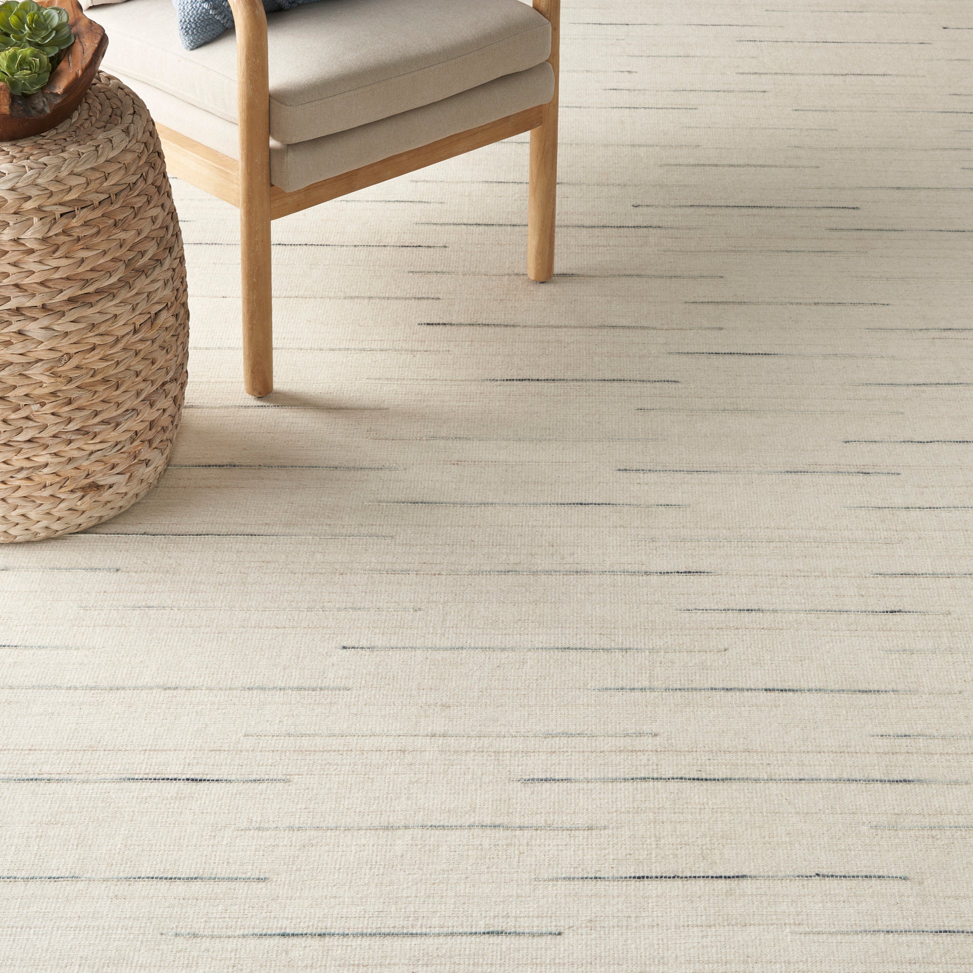 Nourison Home Interweave  Ivory  Contemporary