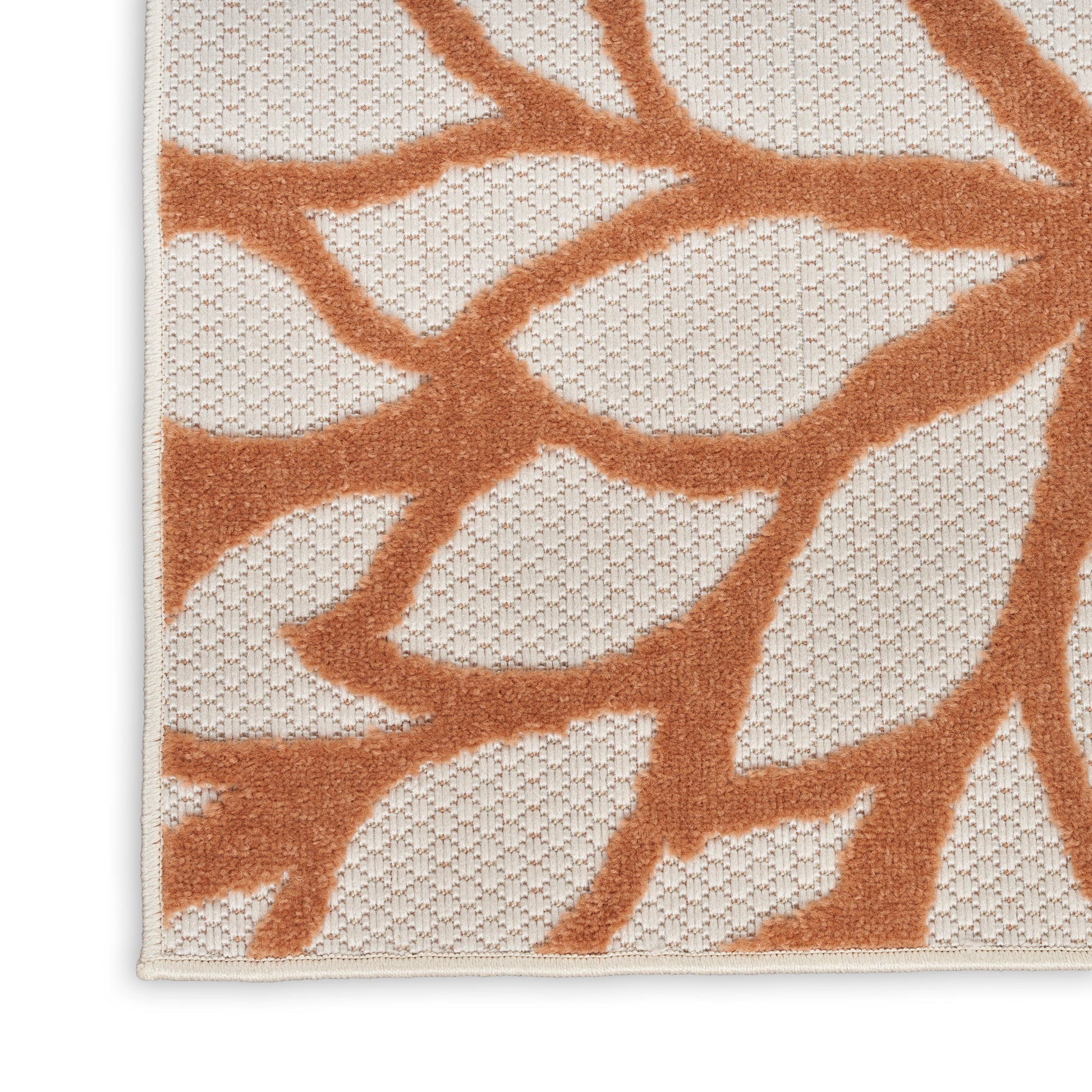 Nourison Home Aloha  Ivory Multicolor  Contemporary