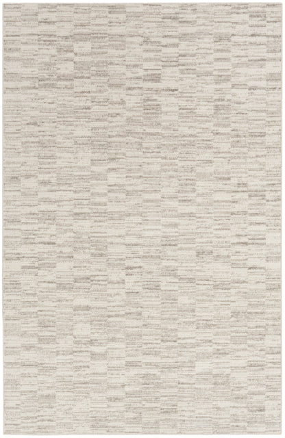 Calvin Klein CK029 Captivating CVT02 Ivory Grey Contemporary Power-loomed Rug