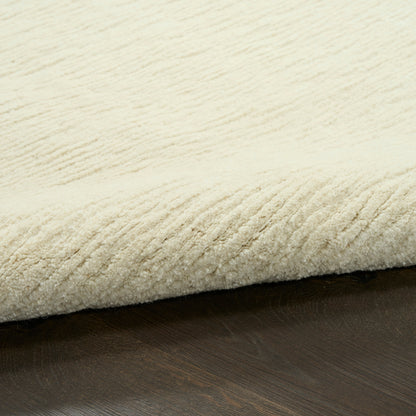 Nourison Home Strata  Ivory  Contemporary