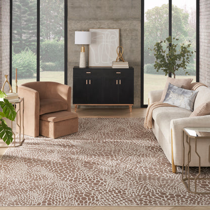 Nourison Home Desire  Camel Silver  Contemporary