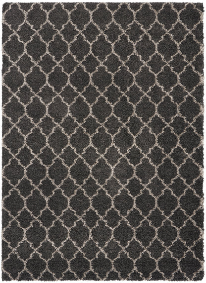 Nourison Home Amore AMOR2 Charcoal Contemporary Power-loomed Rug