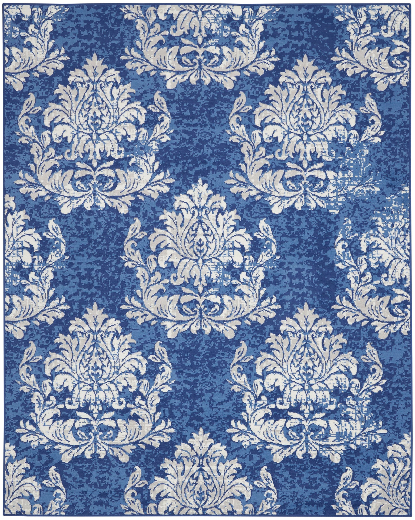 Nourison Home Whimsicle WHS11 Navy Ivory Contemporary Power-loomed Rug