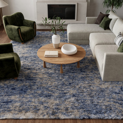 Nourison Home Dreamy Shag  Light Blue  Contemporary