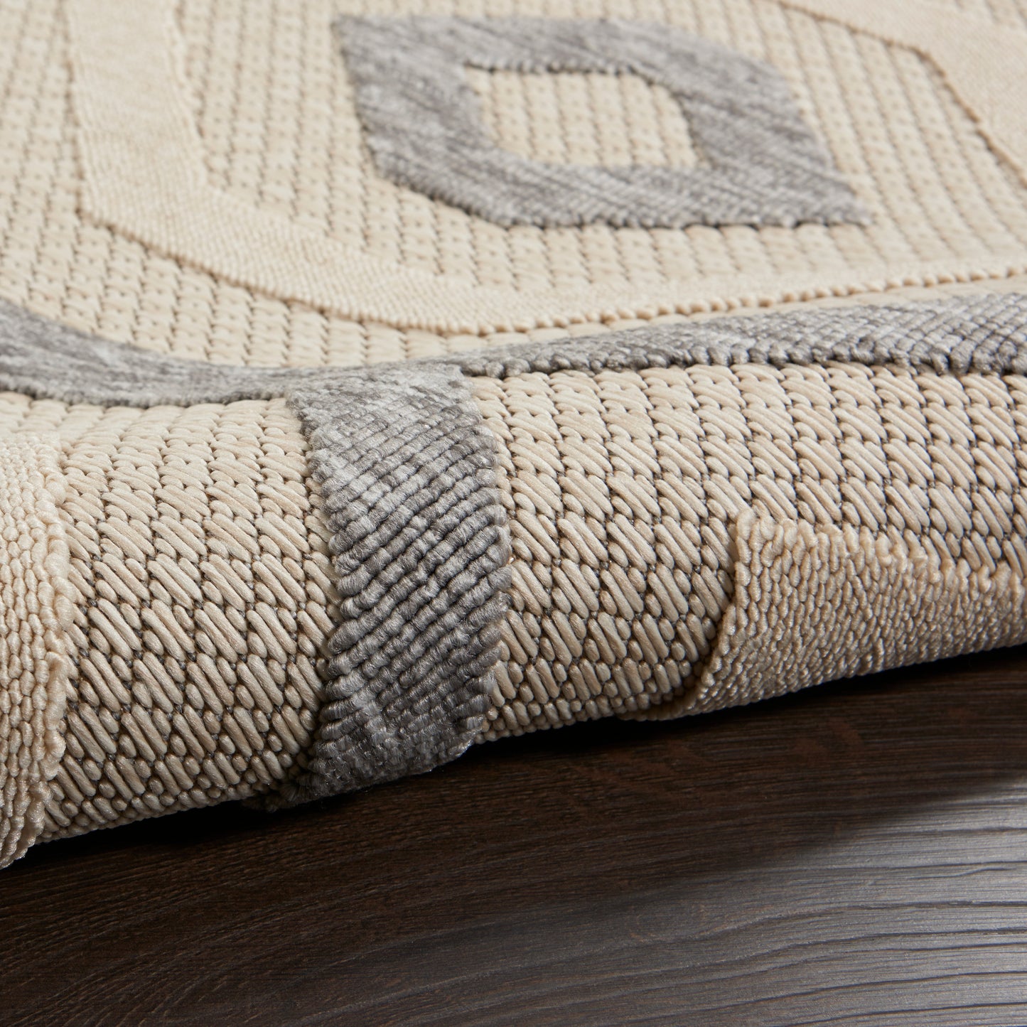 Nourison Home Cozumel  Cream  Contemporary