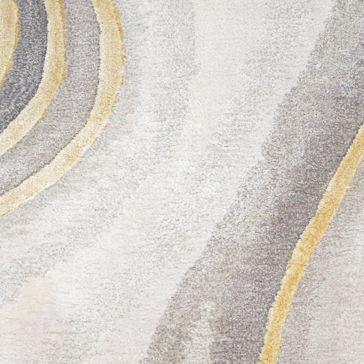 Nourison Home Prismatic  Charcoal Grey  Contemporary