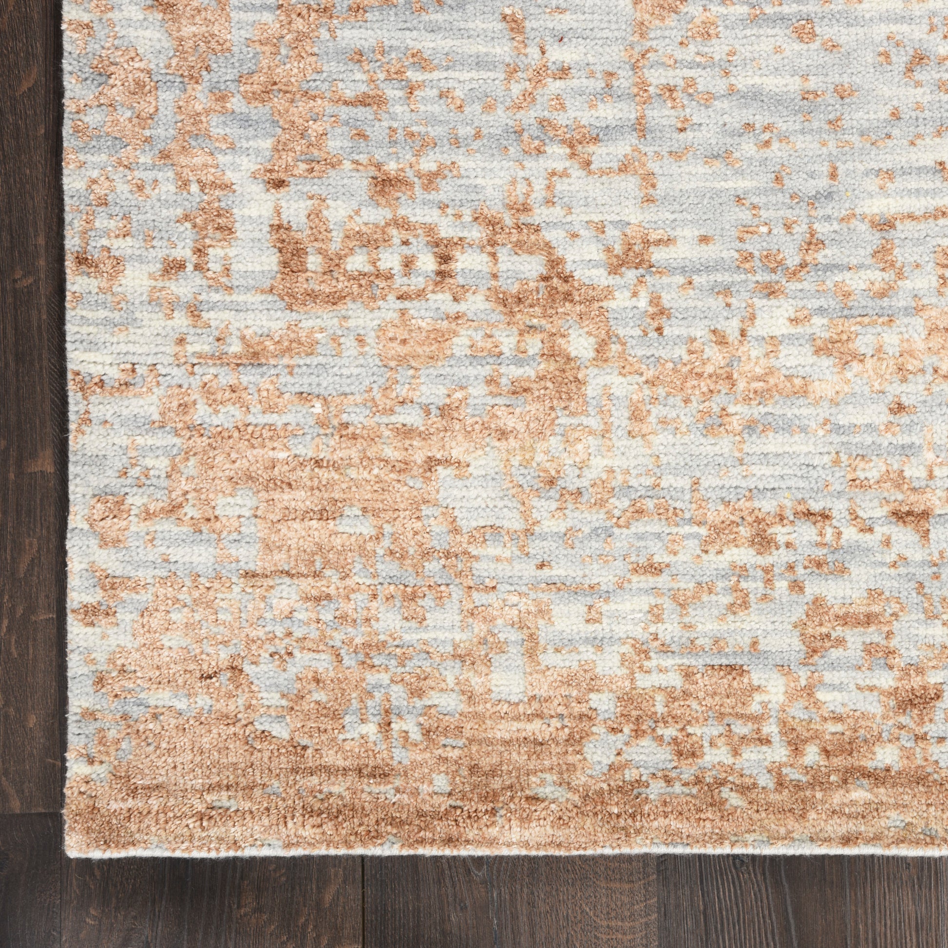 Nourison Home Luna  Blue Mocha  Contemporary