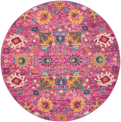 Nourison Home Passion PSN01 Fuchsia Transitional Power-loomed Rugs