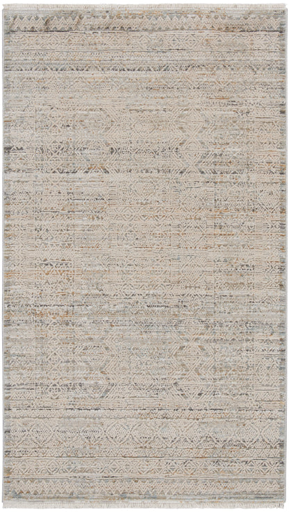 Nourison Home Lynx LNX06 Ivory Multicolor Transitional Power-loomed Rug