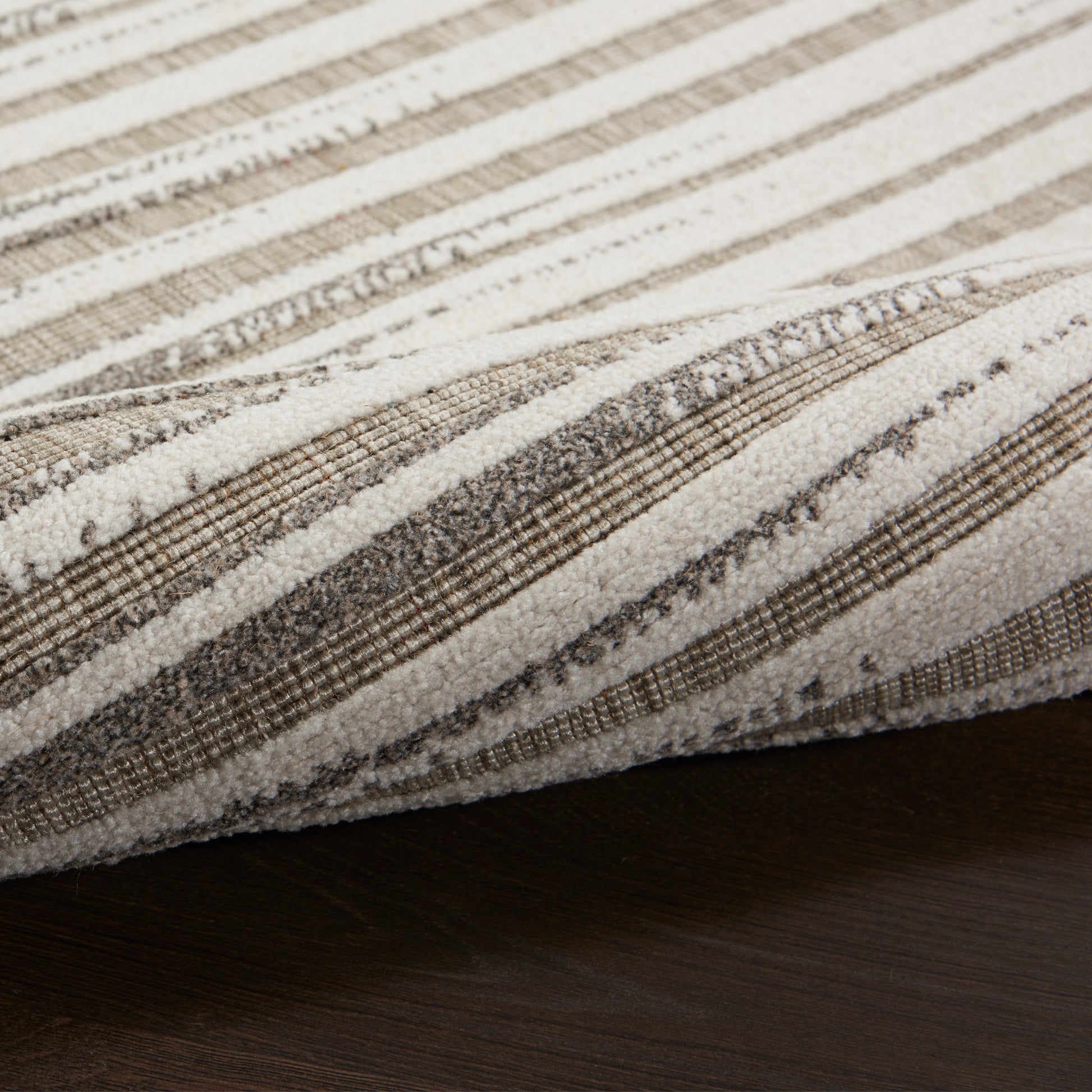 Nourison Home Key Largo  Light Grey  Contemporary