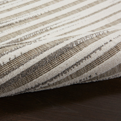 Nourison Home Key Largo  Light Grey  Contemporary