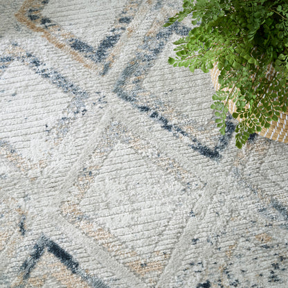 Nourison Home Dekor  Grey Navy  Contemporary