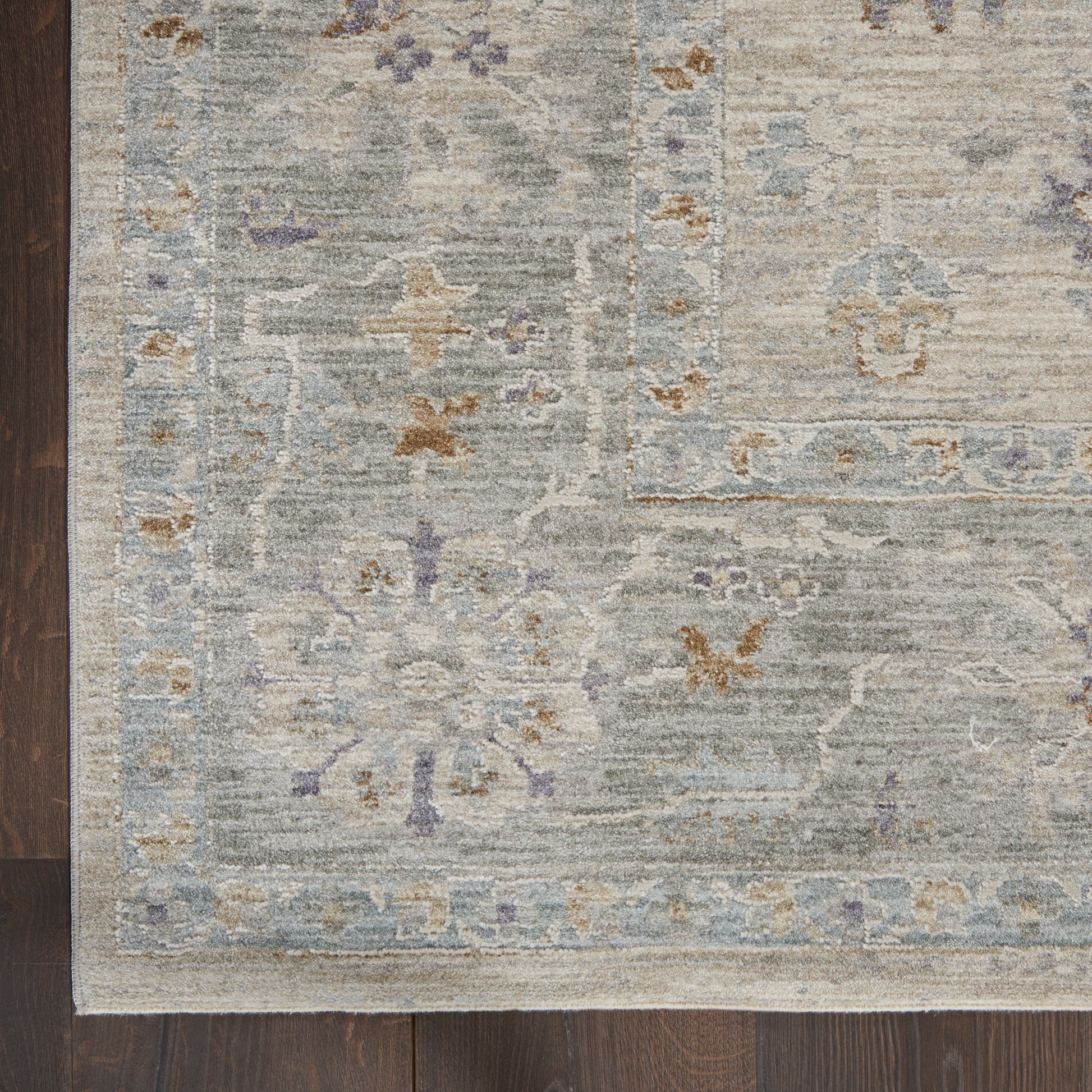 Nourison Home Infinite  Light Grey  Traditional