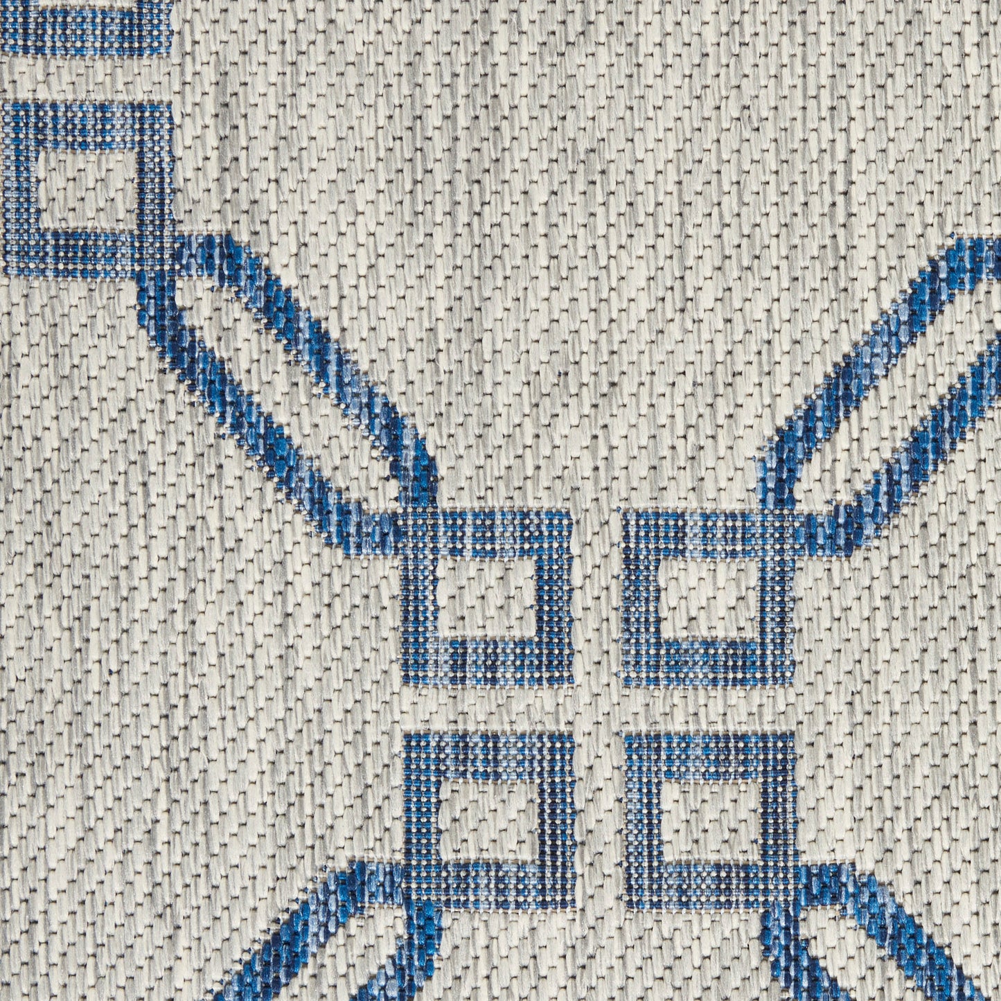 Nourison Home Country Side  Ivory Blue  Transitional