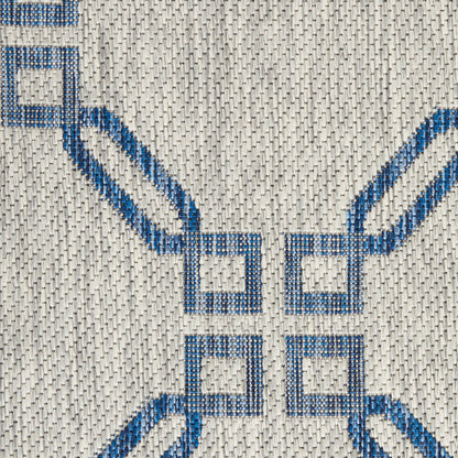 Nourison Home Country Side  Ivory Blue  Transitional