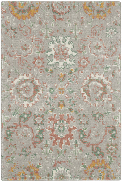 Nourison Home Twilight TWI13 Grey Multicolor Transitional Power-loomed Rug