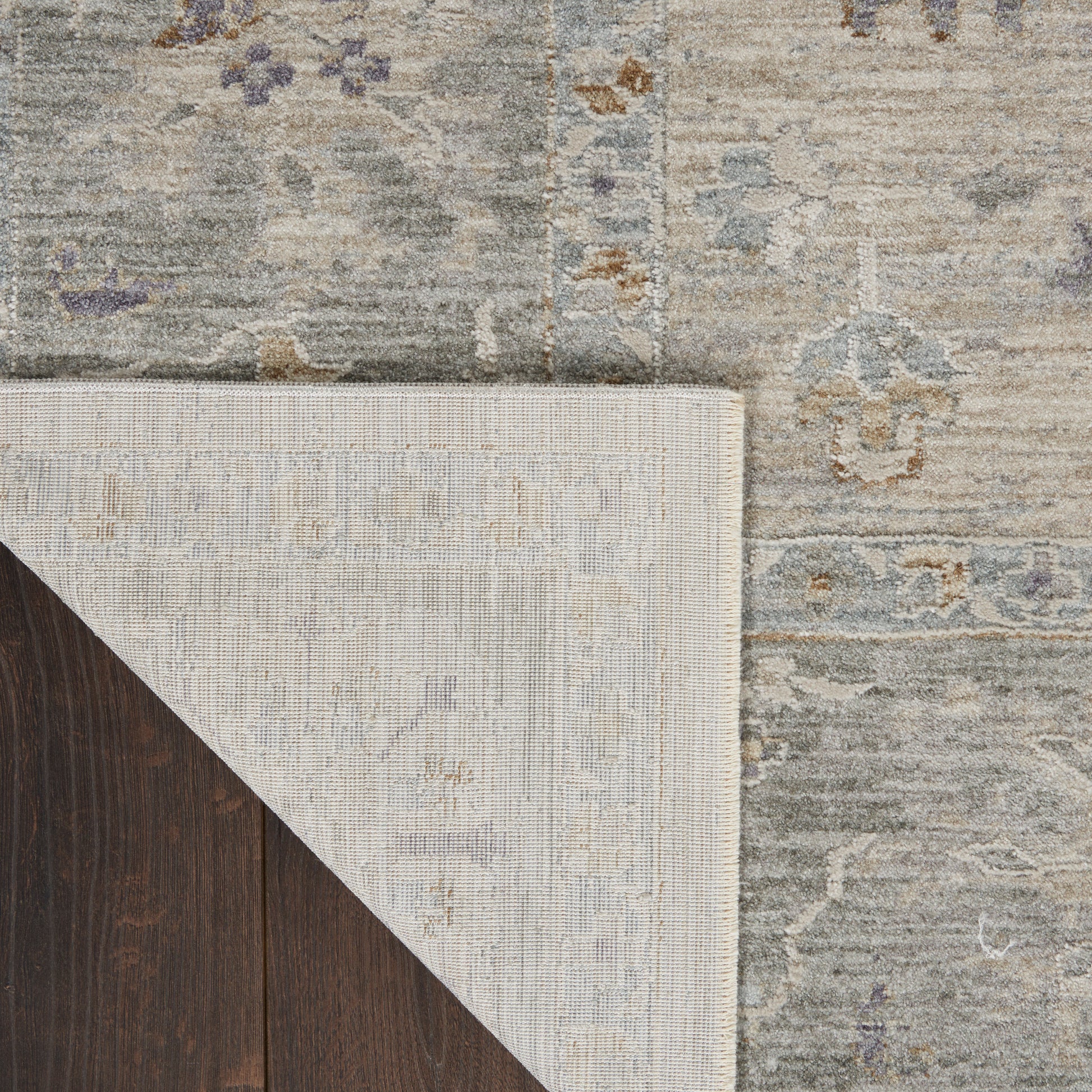 Nourison Home Infinite  Light Grey  Traditional