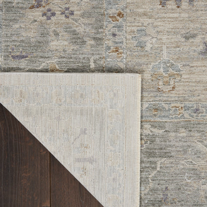 Nourison Home Infinite  Light Grey  Traditional