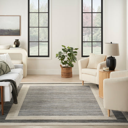 Nourison Home Serenity Home  Grey Ivory  Contemporary