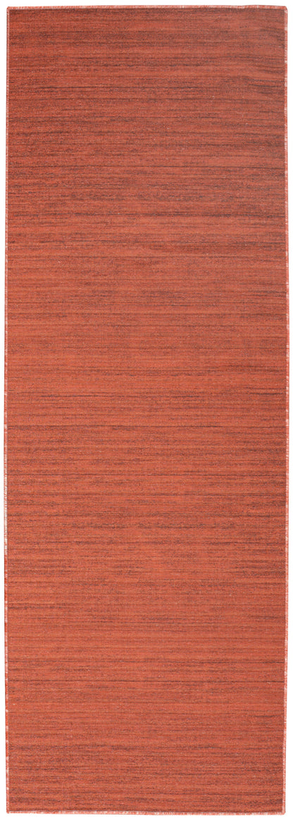 Nourison Home Washable Essentials WAE01 Brick Contemporary Loom-woven Rug