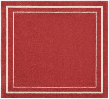 Nourison Home Nourison Essentials NRE02 Brick Ivory Contemporary Power-loomed Rug