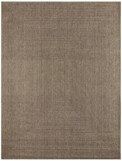 Nourison Home Tulum  Brown  Contemporary