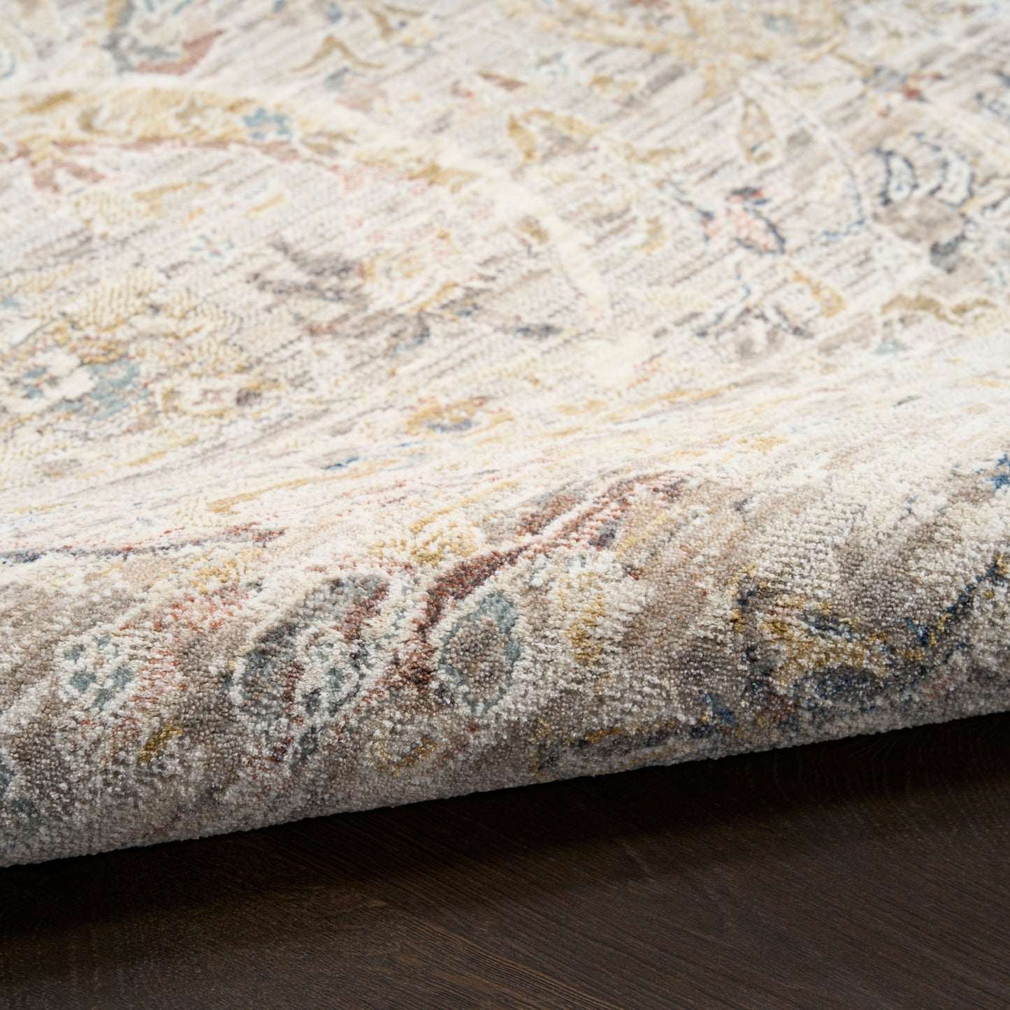 Nourison Home Antique Fusion  Light Grey  Traditional