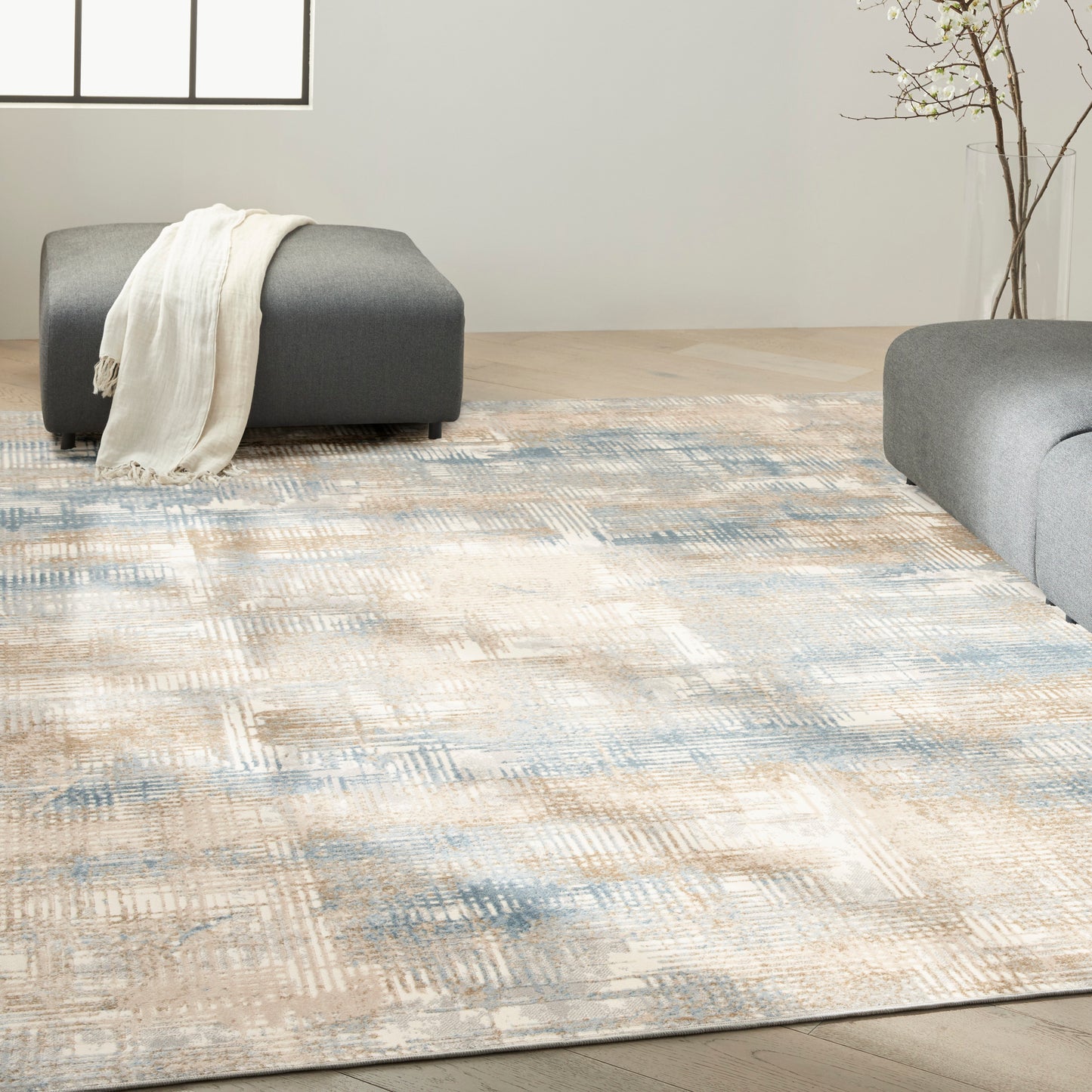 Calvin Klein CK950 Rush  Blue Beige  Contemporary