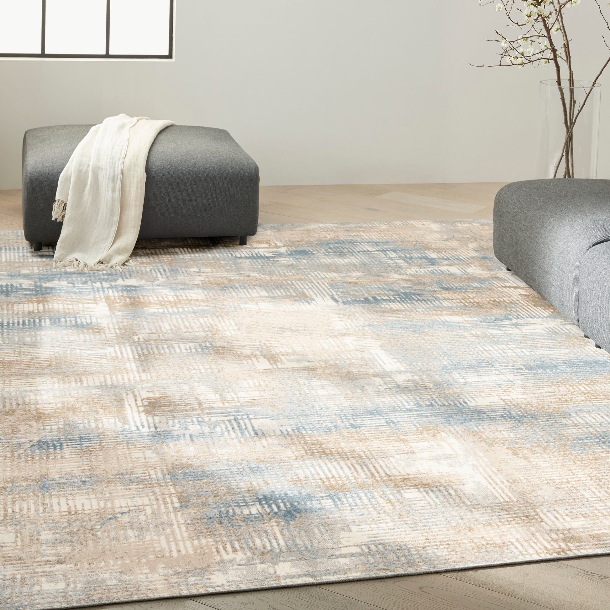 Calvin Klein CK950 Rush  Blue Beige  Contemporary
