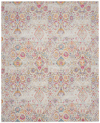 Nourison Home Damask  Multicolor  Transitional