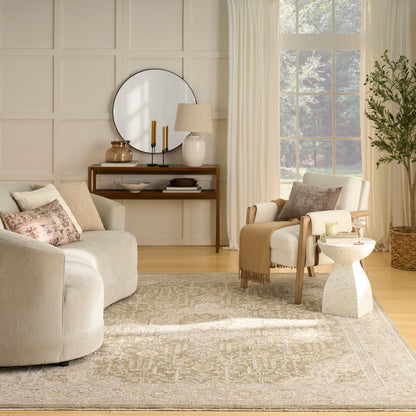 Nourison Home Retreat  Green  Traditional