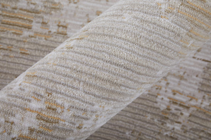 Feizy Sonora 39PLF Ivory Modern/Bohemian & Eclectic Machinemade Rug