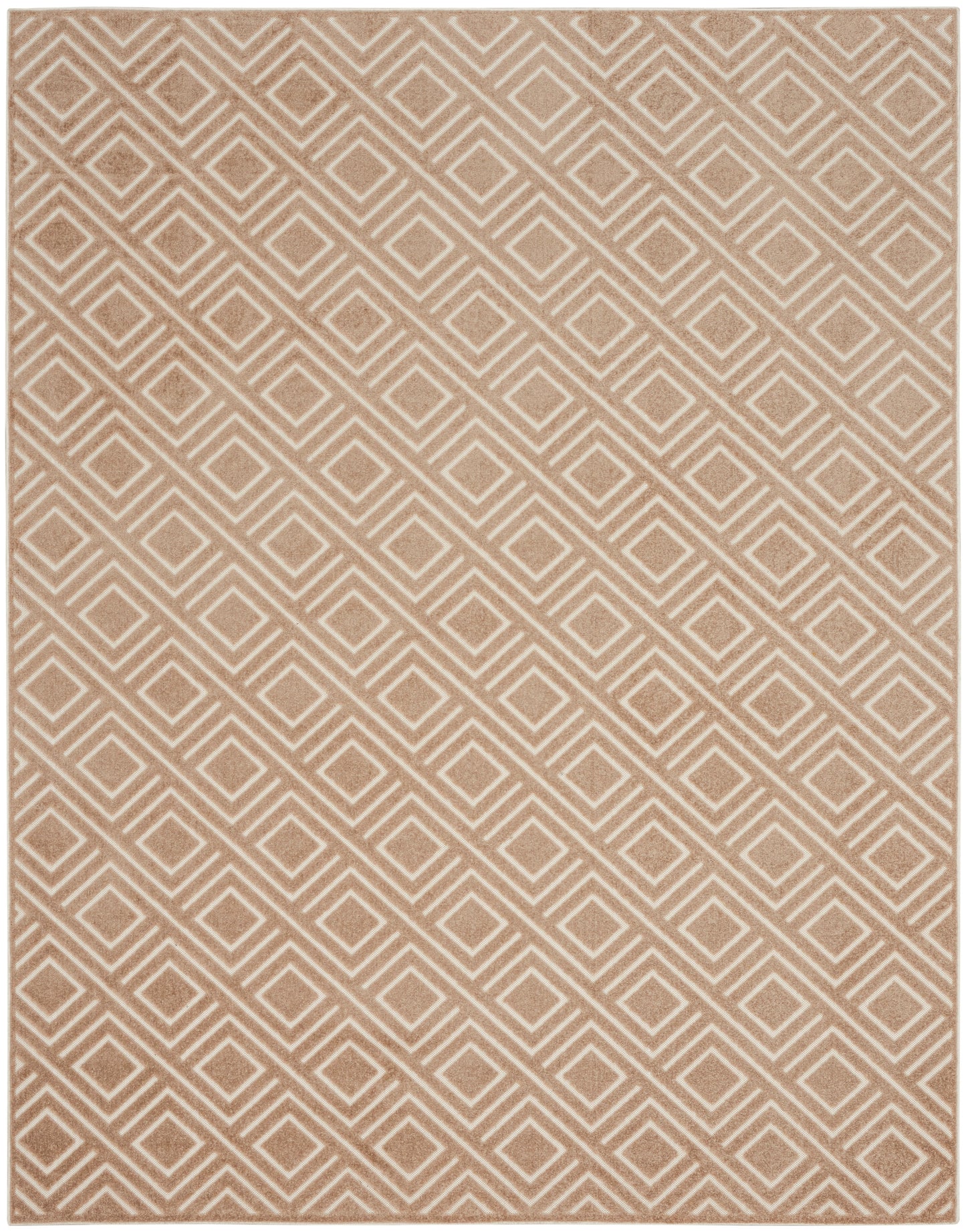 Nourison Home Care Free  Brown  Contemporary