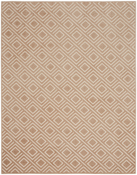 Nourison Home Care Free  Brown  Contemporary