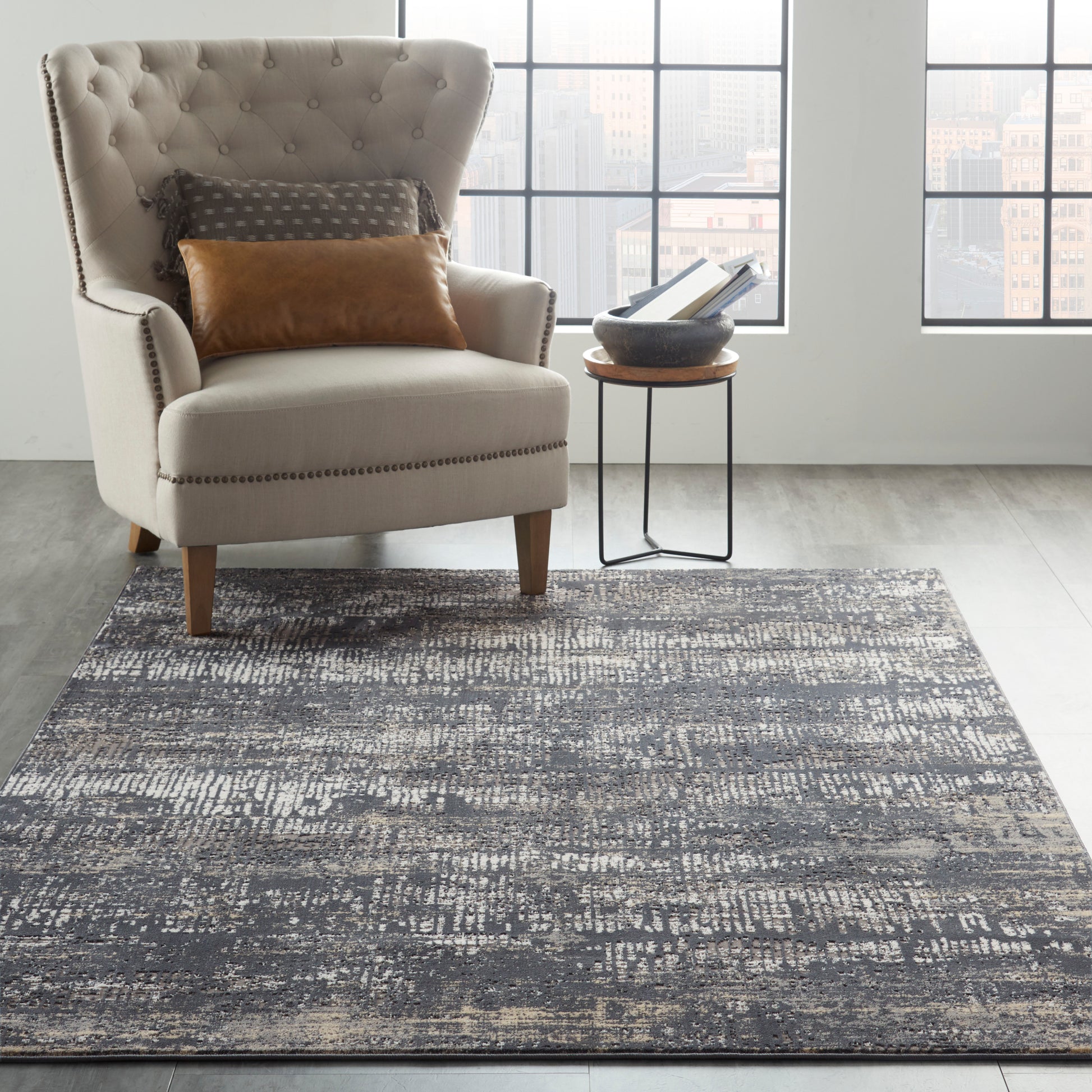 Michael Amini MA90 Uptown  Charcoal Grey  Contemporary